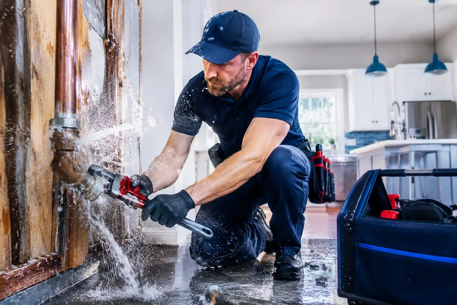 Local emergency pipe repair professionals in Ellinwood, KS